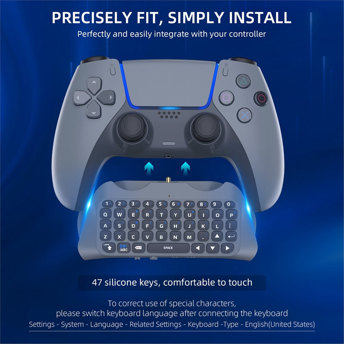 Gaming Accessories Ps5 - Беспроводная игровая клавиатура goodidea 3,5 мм