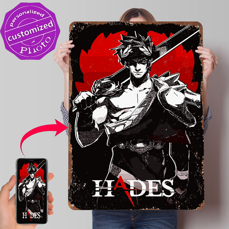 Gaming Accessories Europe - Металлический постер Hades Game, индивидуальный настенный