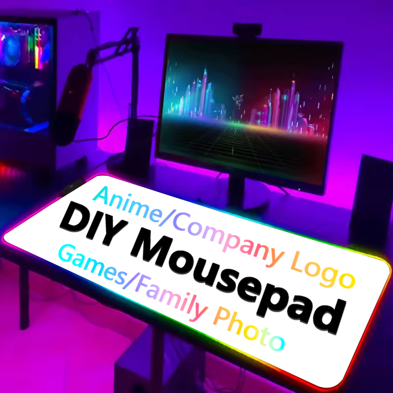 Gaming Accessories Logo - DIY индивидуальный коврик для мыши RGB,