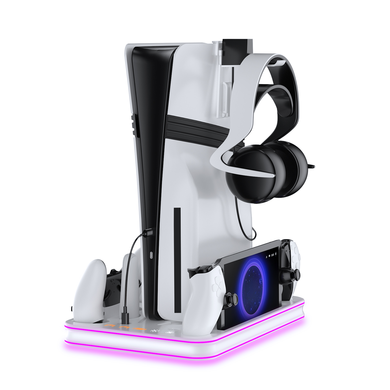 Headset Stand Rgb - Многофункциональная охлаждающая подставка для консоли PS5
