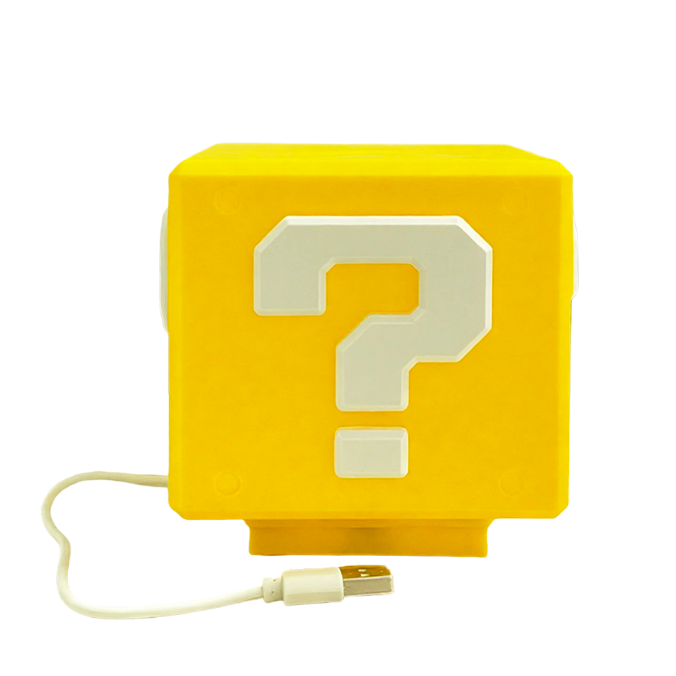 Gaming Accessories Decor - Светодиодный ночник-блок 2026 с звуковыми эффектами,