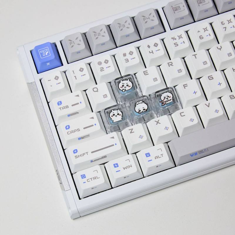 Gaming Accessories Decor - Набор из 4 прозрачных кастомных кейкапов