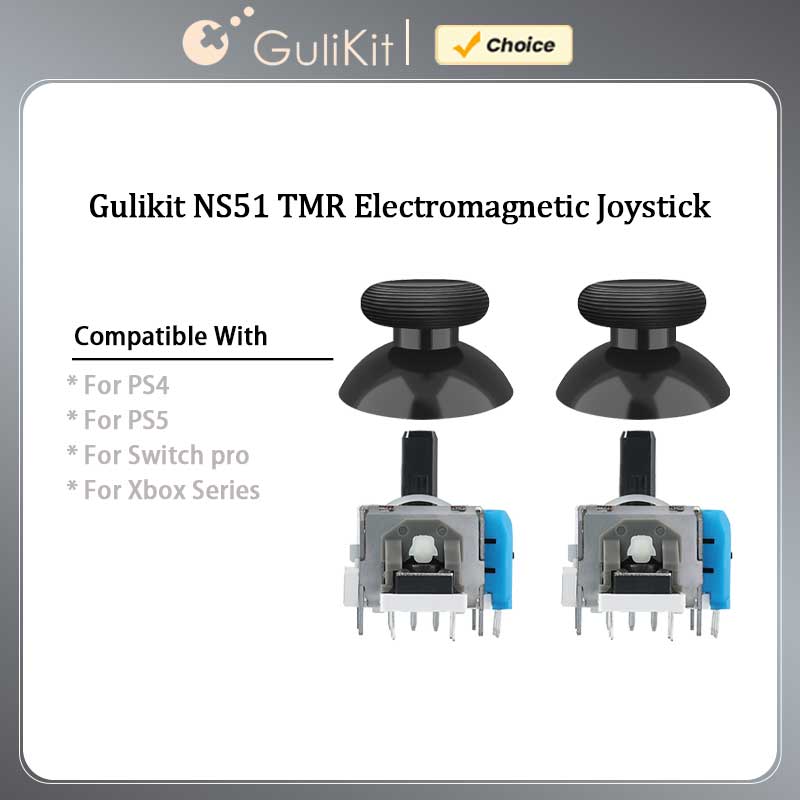 Gaming Accessories Ps5 - Джойстик GuliKit NS51 TMR с накладками
