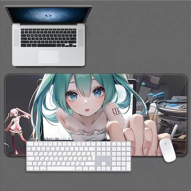Gaming Accessories Boys - Большой коврик для мыши Hatsune Miku