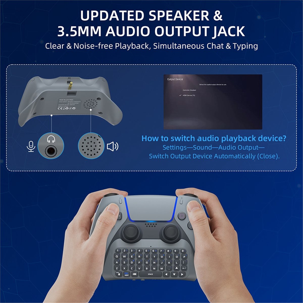 Беспроводная игровая клавиатур – обзор и цена Gaming Accessories Ps5