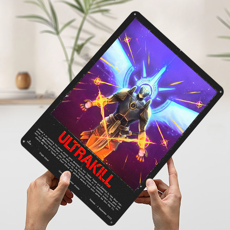Металлический постер Ultrakill – обзор и цена Gaming Accessories Europe
