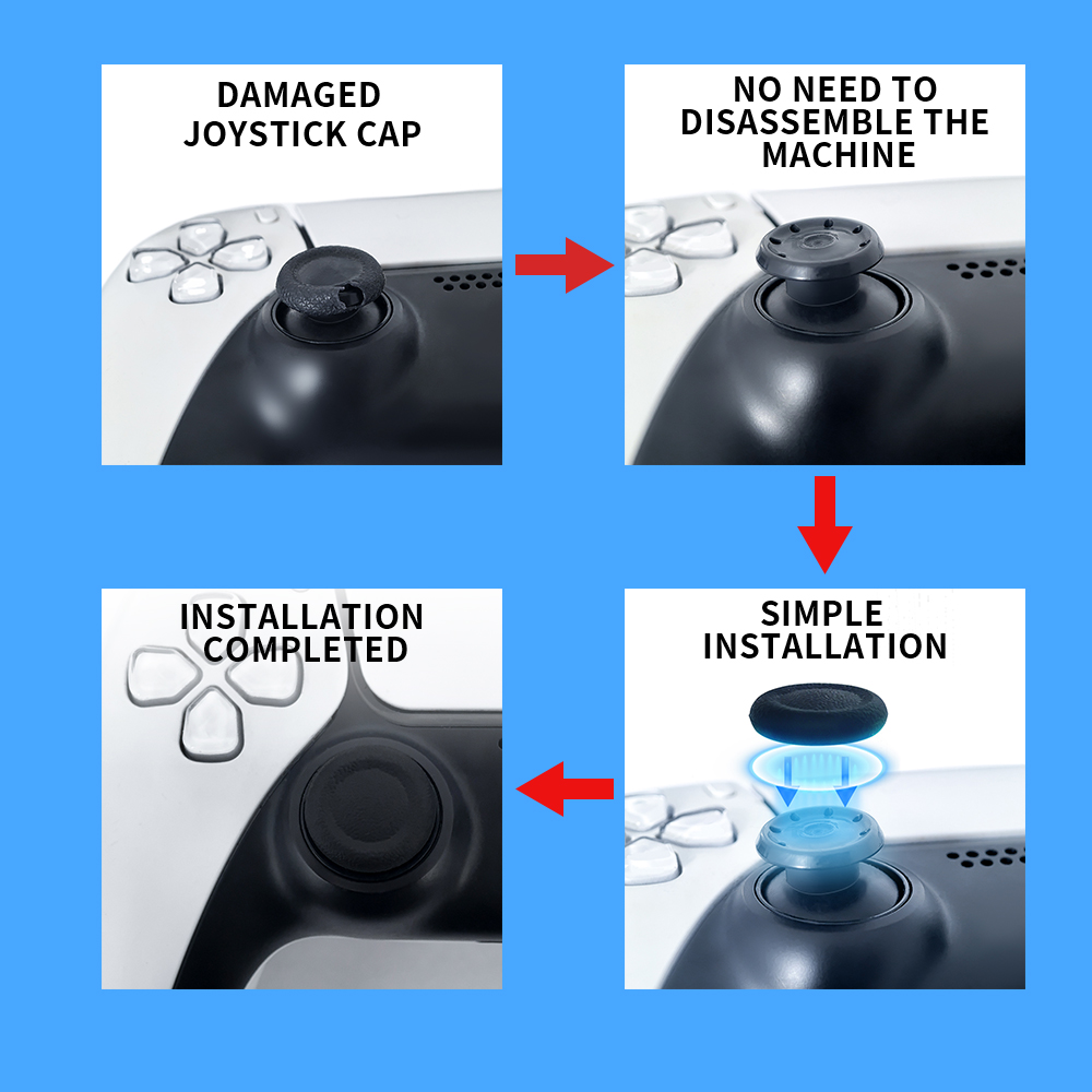 2-6 шт. нескользящих накладок  – обзор и цена Gaming Accessories Ps5